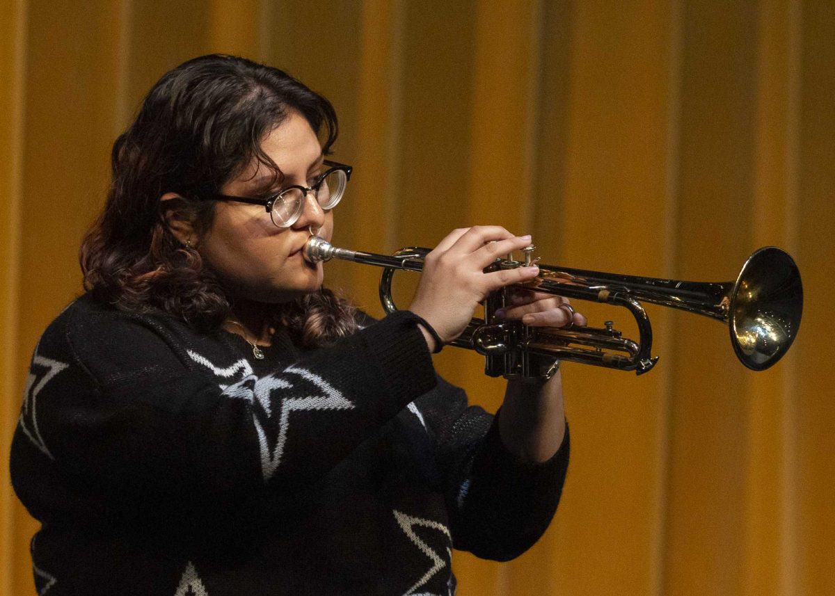 trumpet player