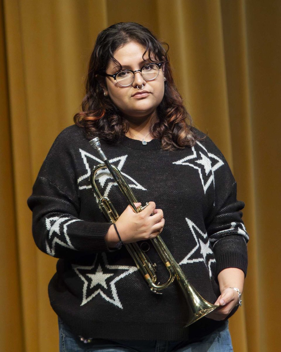 trumpet player