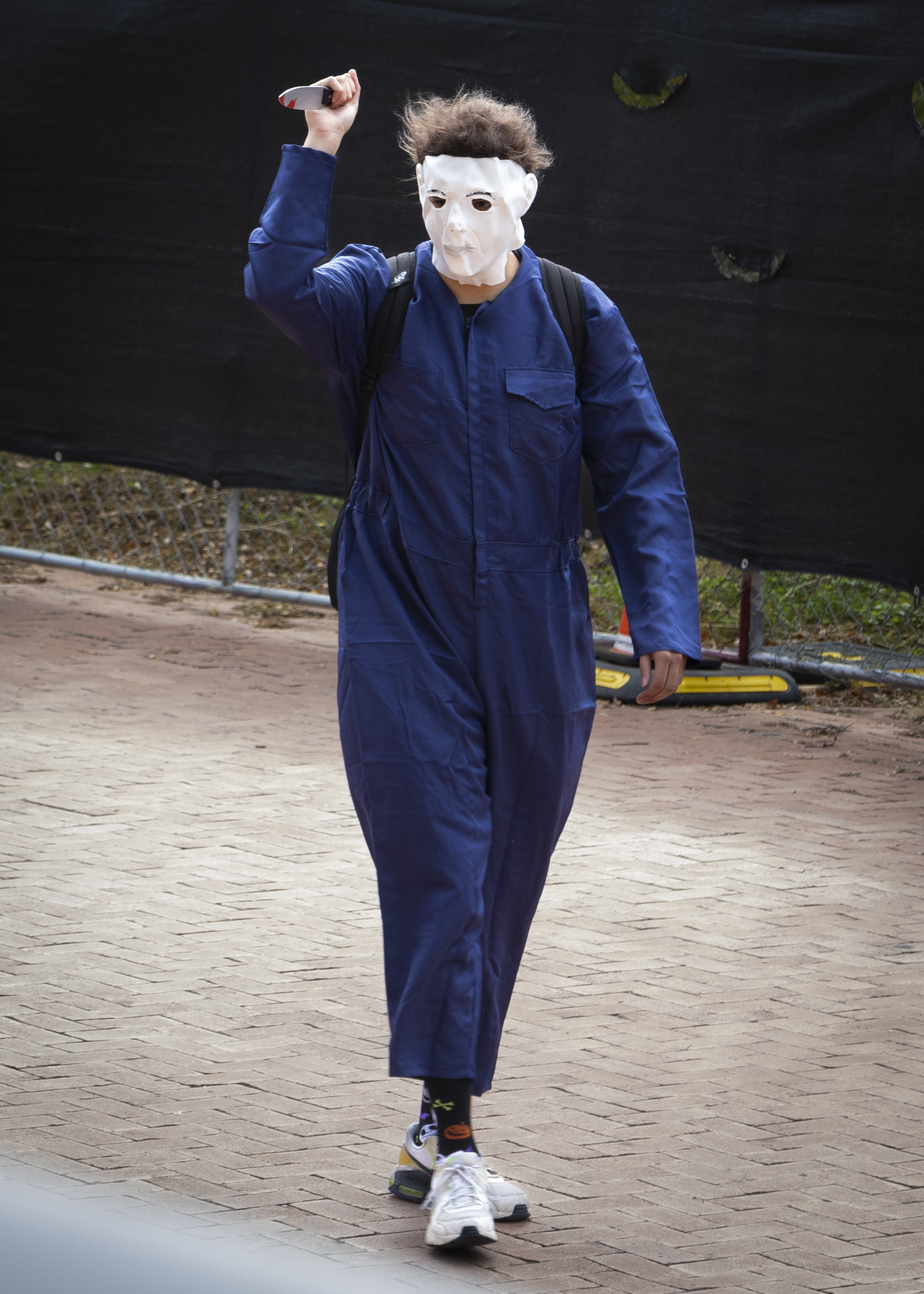 Michael Myers stalked around SAC’s Screamfest Halloween celebration and costume contest Thursday. Photo by Natalia Edwards.