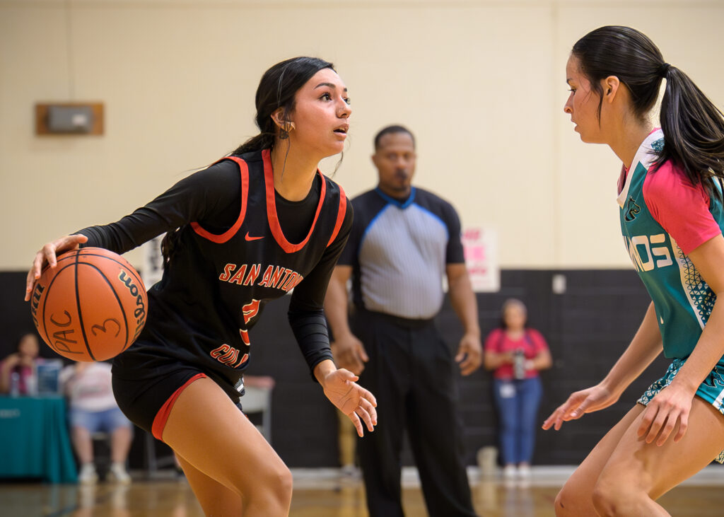 SAC’s Alexis Castillo led scoring for the Armadillos. Photo by A. De Leon.