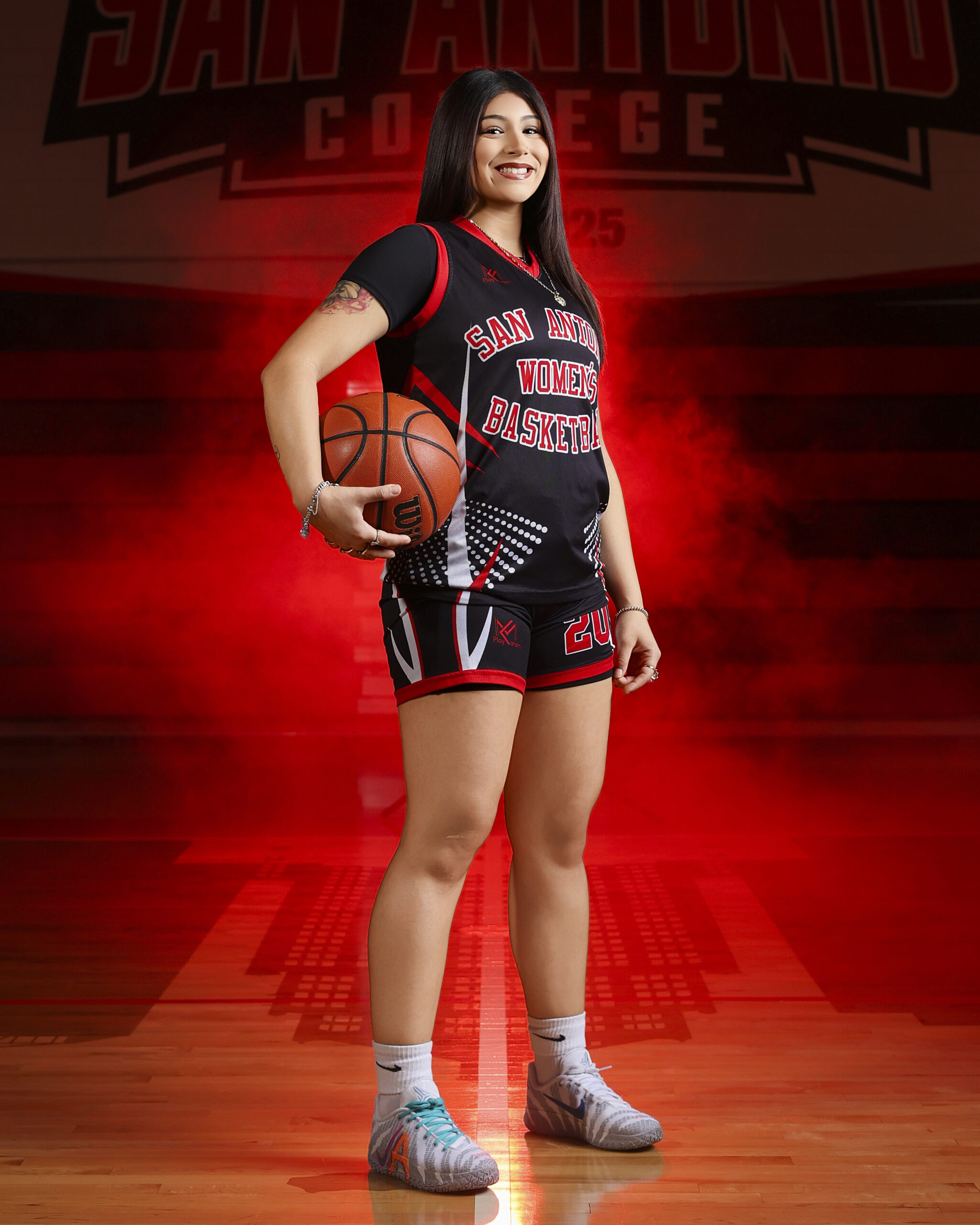 SAC Forward Cimphani Martinez. Photo by Janelle Alemán.