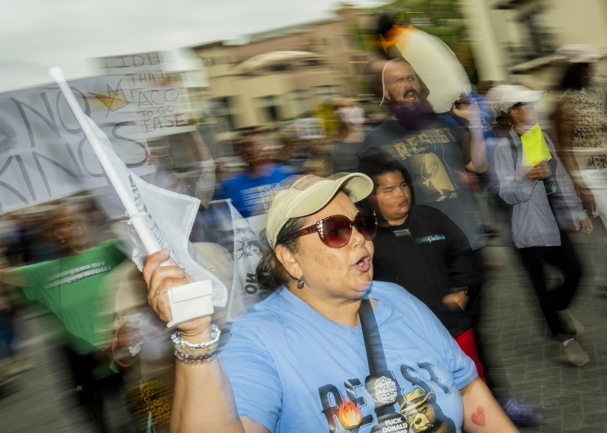 San Antonio Veterans Join the Ranks of No Kings 3