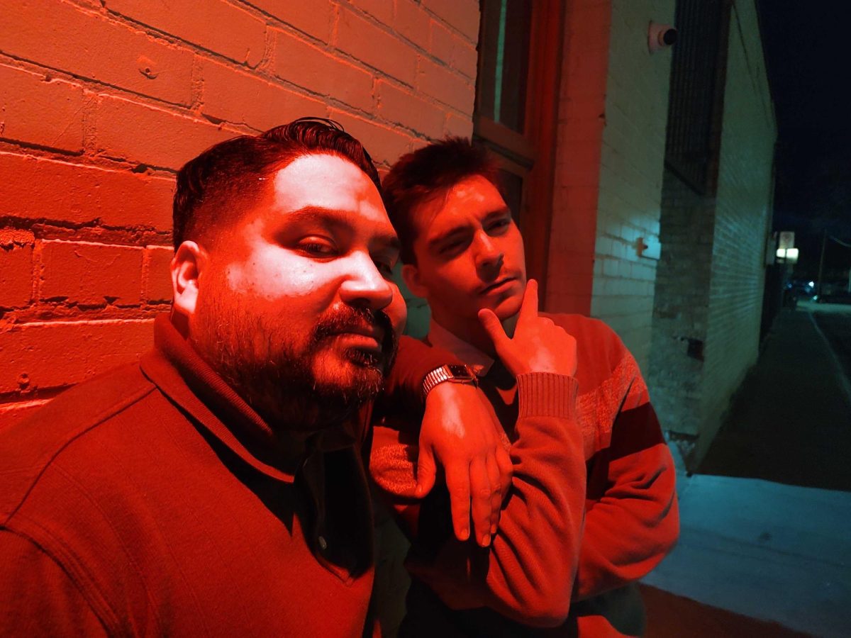 Sundial Staff Photographer Chris Hernandez and Social Media Manager Niko Maurer own the night in Denton, Texas, March 20. 