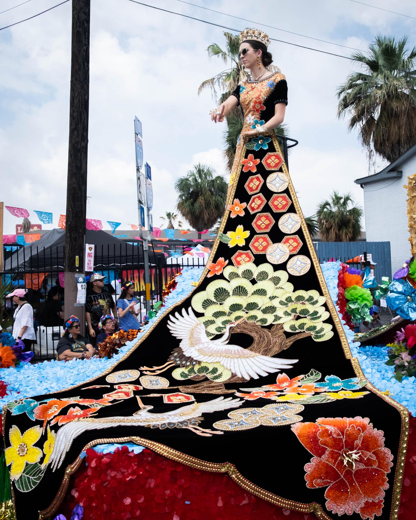 SAC Celebrates Centennial in Battle of Flowers Parade