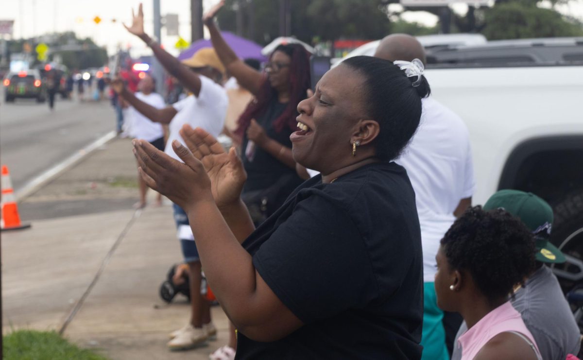 Juneteenth Freedom Parade Revelers Applaud on Saturday June 20